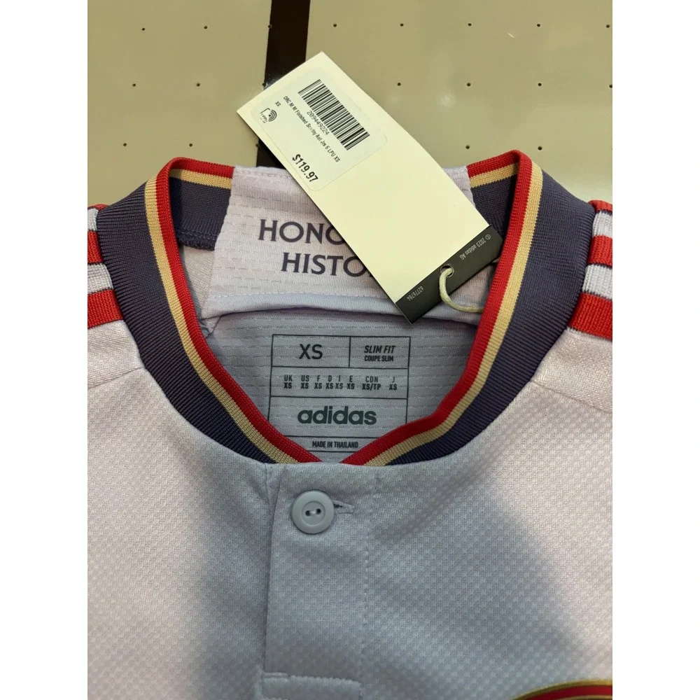 Adidas Orlando City SC 2024 2025 Authentic Away Jersey Jansson 6 Mens XS White